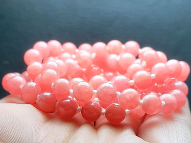 Rhodochrosite EO 5.8-6.6mm 26.5inch