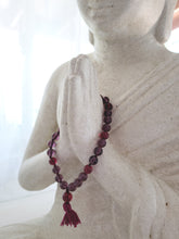 Load image into Gallery viewer, Andara Crystal Mala / Prayer Beads - Rose &amp; Reddish Purple
