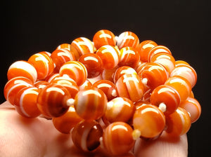 Red Sardonyx EO++ 8.8mm-9.8mm 24inch