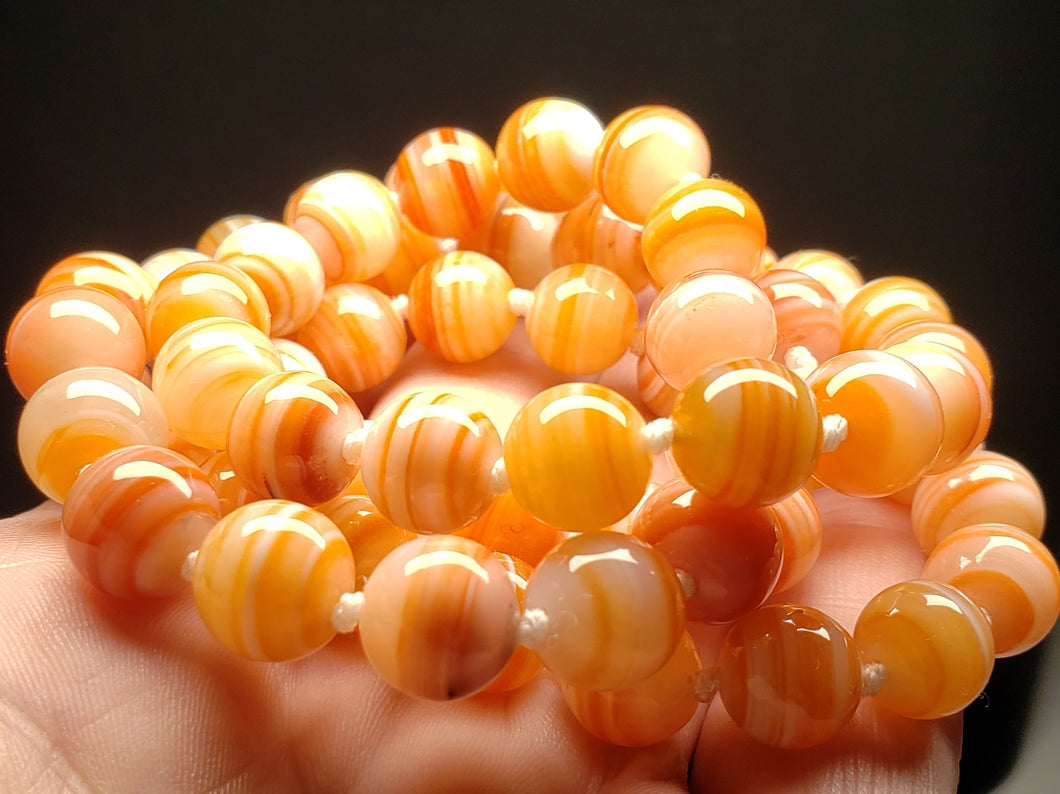 Red Sardonyx EO++ 8.6mm-9.8mm 26inch