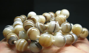 Sardonyx EO 8+mm 25.25inch - Tools4transformation