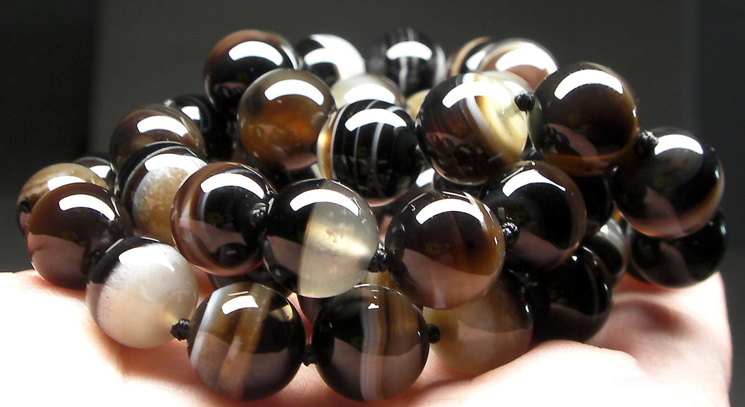 Sardonyx EO 10+mm 24inch - Tools4transformation