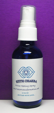 Sixth/Third Eye (Ajna) Chakra Healing Spray