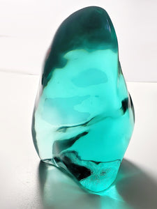 Teal Polished Andara Crystal 10.075kg