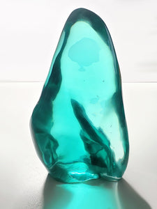 Teal Polished Andara Crystal 10.075kg