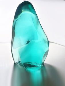 Teal Polished Andara Crystal 10.075kg