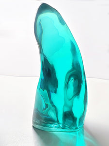 Teal Polished Andara Crystal 10.075kg