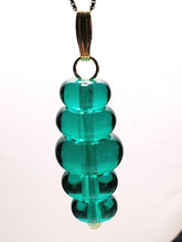 Load image into Gallery viewer, Teal Andara Crystal Pendant