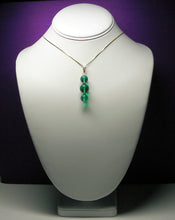 Load image into Gallery viewer, Teal Andara Crystal with Gold Pendant - Tools4transformation