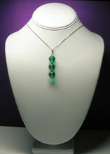 Load image into Gallery viewer, Teal Andara Crystal with Gold Pendant - Tools4transformation