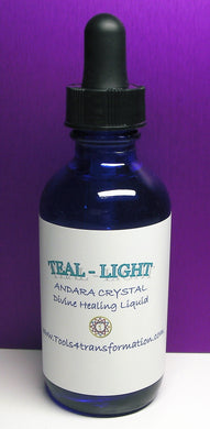 Teal - Light Andara Crystal Liquid