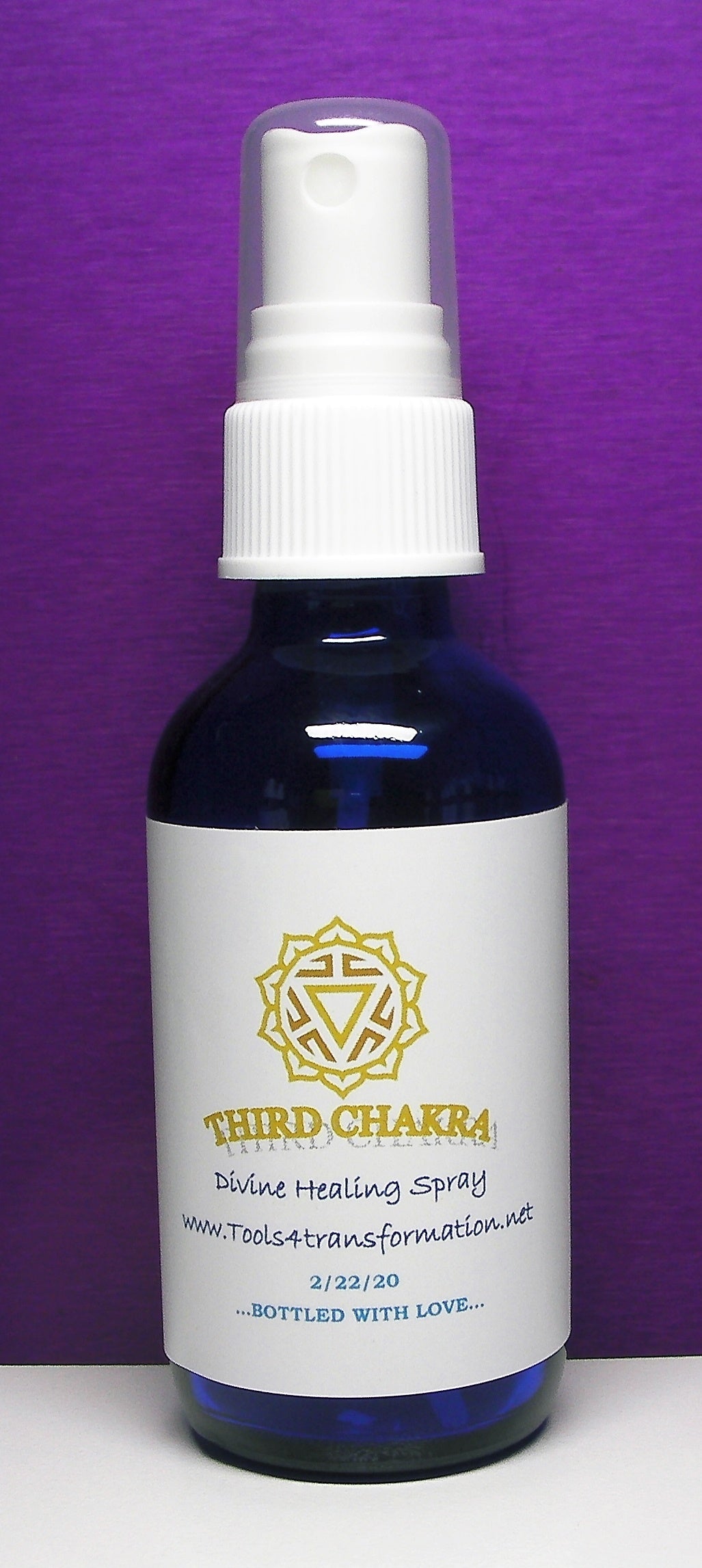 Third/Solar Plexus (Manipura) Chakra Healing Spray