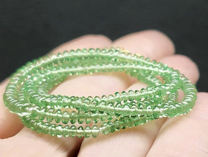 Tsavorite EO+ 2.8-3.2mm 17inch 33.4ct