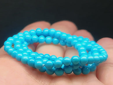 Turquoise (Sleeping Beauty) EO++ 3.5-4mm 17.5inch