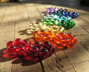The Ultimate Andara Crystal Chakra Set - Sacred geometry / infinity