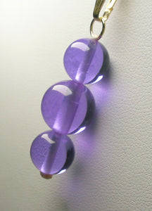 Violet Flame Andara Crystal Pendant