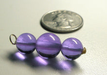 Load image into Gallery viewer, Violet Flame Andara Crystal Pendant (2 x 10mm, 1 x 12mm)