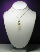 Load image into Gallery viewer, Yellow Andara Crystal Pendant with Gold (2 x 10mm &amp; 1 x 12mm)