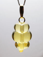 Load image into Gallery viewer, Yellow Andara Crystal Pendant