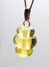 Load image into Gallery viewer, Yellow Andara Crystal Pendant