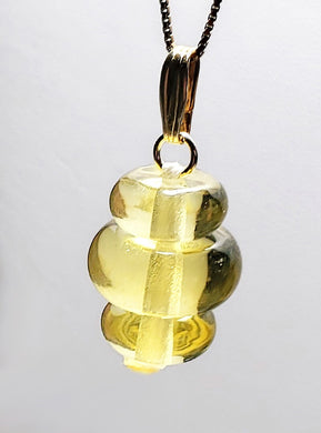 Yellow Andara Crystal Pendant