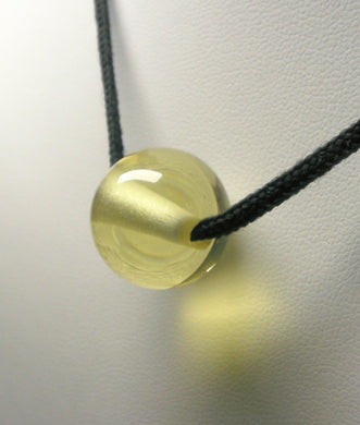 Yellow Andara Crystal Simple Wear Pendant
