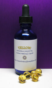 Yellow - Golden Andara Crystal Liquid - Tools4transformation