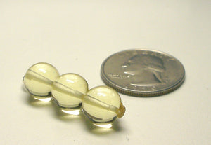 Yellow Andara Crystal Pendant (3 x 10mm)