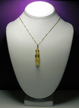 Load image into Gallery viewer, Yellow - Golden Andara Crystal  with Gold Pendant - Tools4transformation