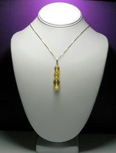 Load image into Gallery viewer, Yellow - Golden Andara Crystal with Gold  Pendant - Tools4transformation