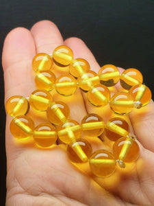 Yellow Color Ray Andara Crystal Healing Tool PAIR