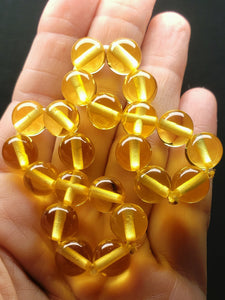 Yellow Color Ray Andara Crystal Healing Tool PAIR