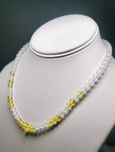Load image into Gallery viewer, Yellow Ray / Solar Plexus Chakra Andara Crystal Necklace